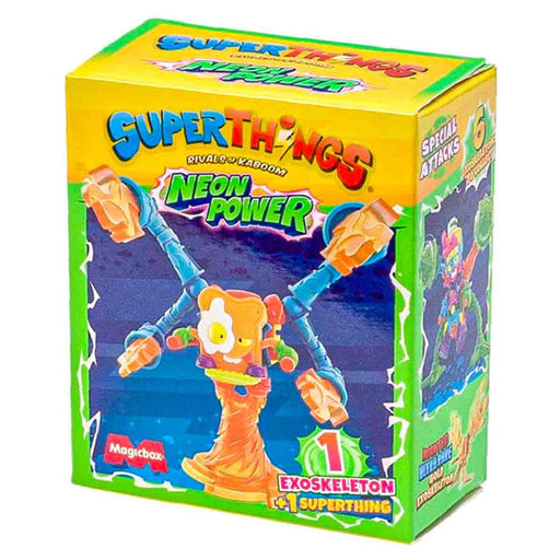 SuperThings Neon Power Exoskeleton Mystery Figure Box
