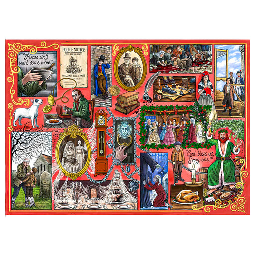 Gibsons Book Club: Charles Dickens 1000 Piece Jigsaw Puzzle