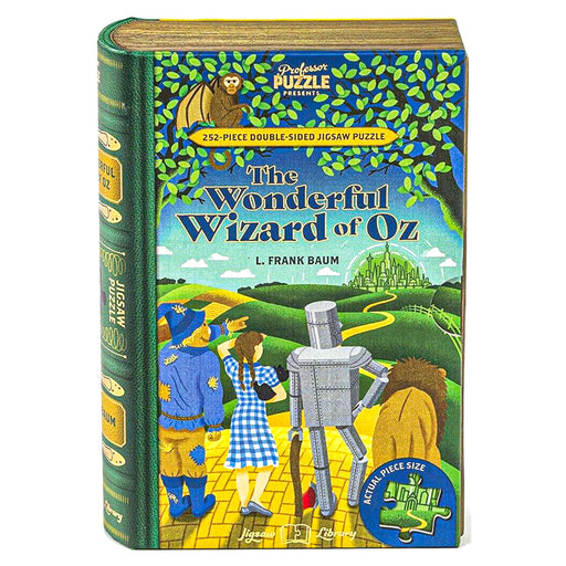The Wonderful Wizard of Oz 252 Piece Double-Sided Jigsaw Puzzle Library