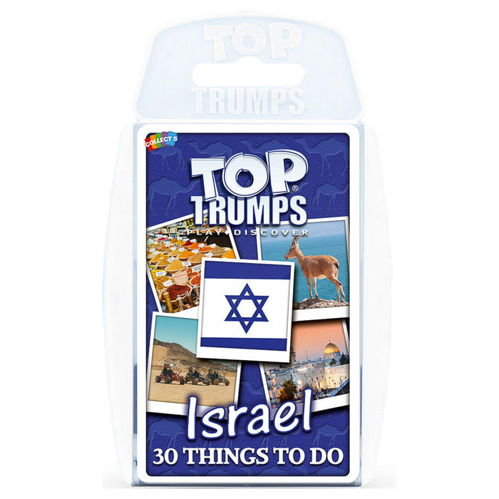 Israel 30 Things To Do Top Trumps Card Game