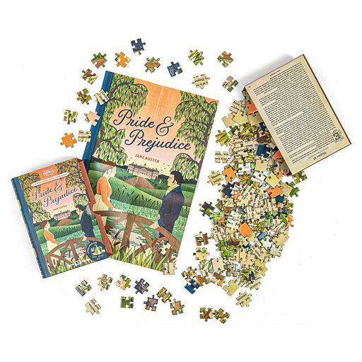 Pride & Prejudice 252 Piece Double-Sided Jigsaw Puzzle Library
