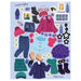 Usborne Sticker Dolly Dressing Winter Wonderland Book