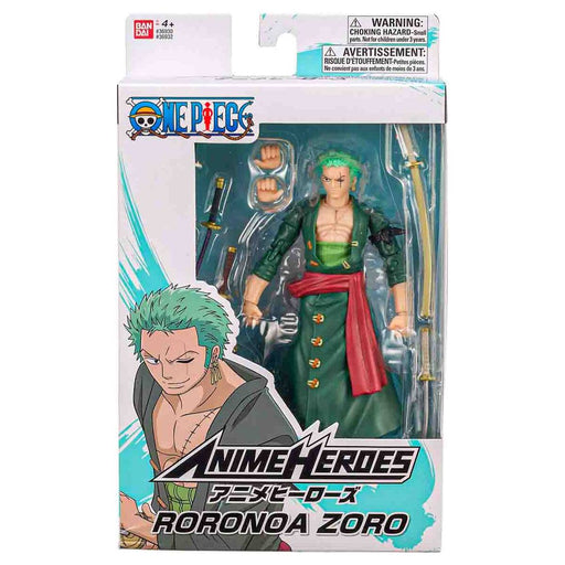 Anime Heroes One Piece Roronoa Zoro Action Figure