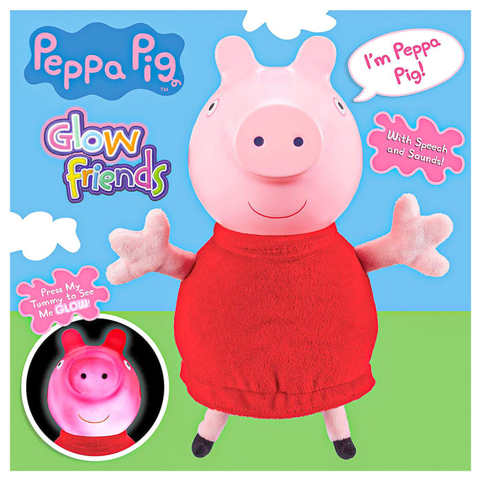 Peppa Pig Talking Glow Peppa Plush