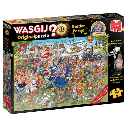 Wasgij Original 40 25th Anniversary Garden Party! 2 x 1000 Piece Jigsaw Puzzle