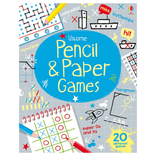 Usborne Pencil & Paper Games Book