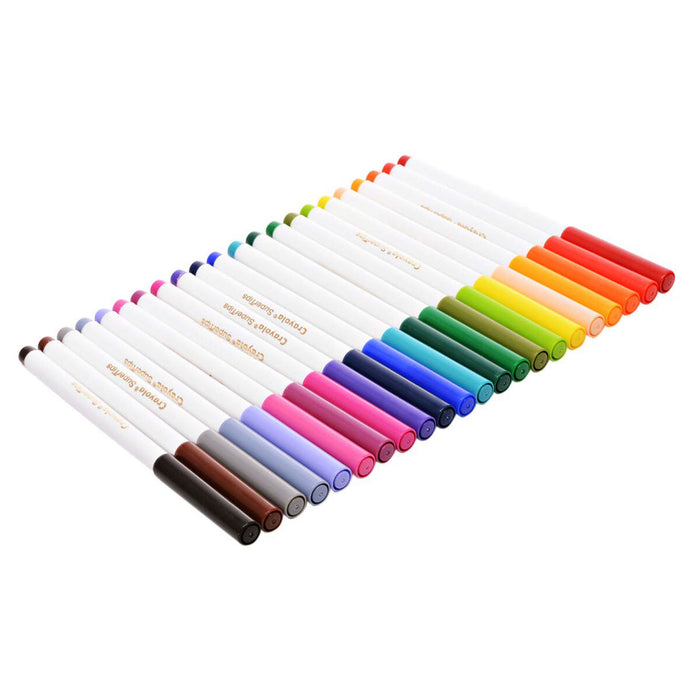 Crayola 24 Super Tips Washable Coloured Markers