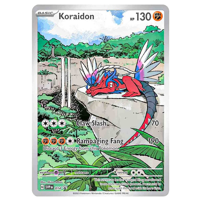 Pokémon TCG Koraidon SVP014 Promo Card