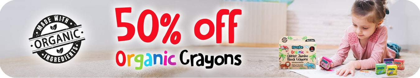 Booghe's Organic Crayon Range