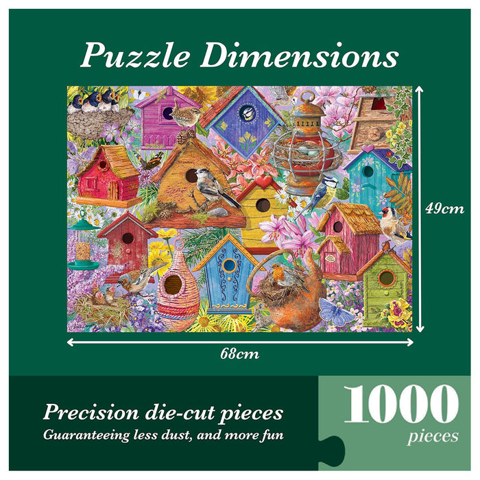 Falcon de luxe Bird Nest Village 1000 Piece Jigsaw Puzzle
