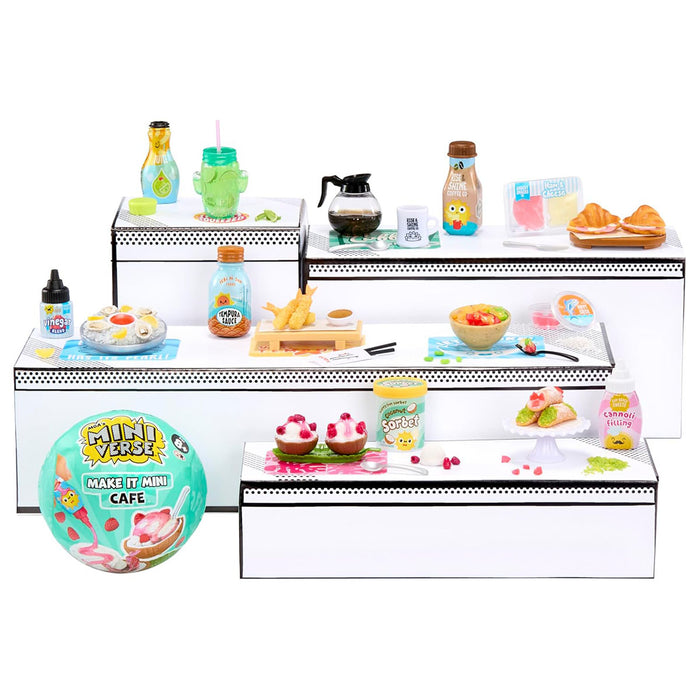 MGA's Miniverse Make It Mini Café Series 6 Playset (styles vary)
