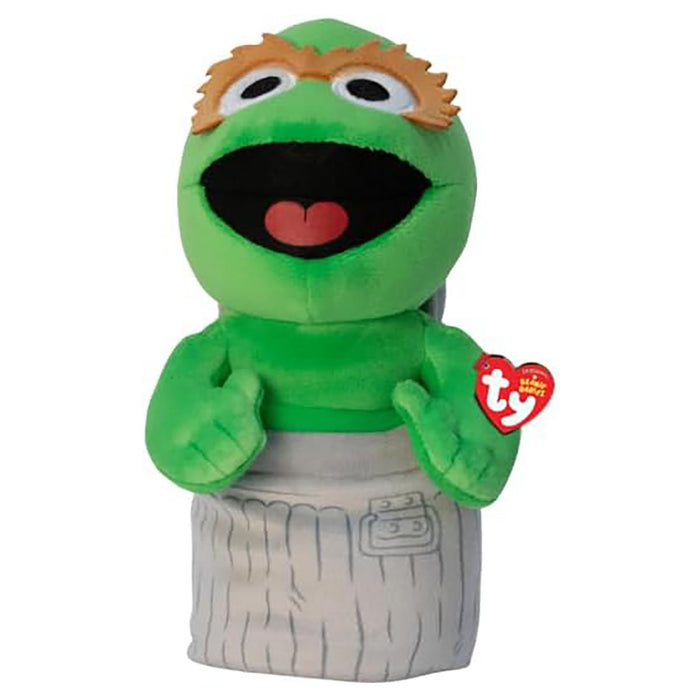 Ty Beanie Babies Sesame Street Oscar the Grouch Regular Plush