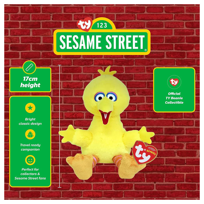 Ty Beanies Sesame Street Big Bird Regular Plush