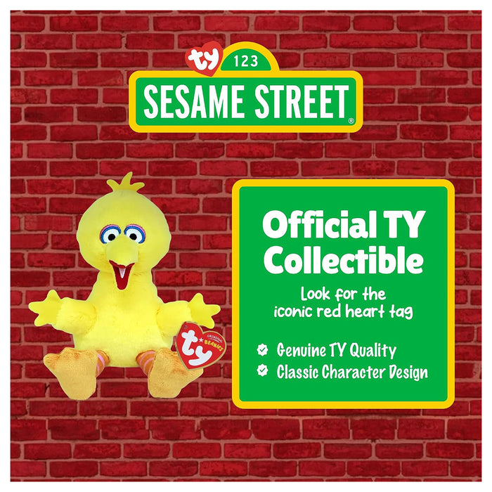 Ty Beanies Sesame Street Big Bird Regular Plush