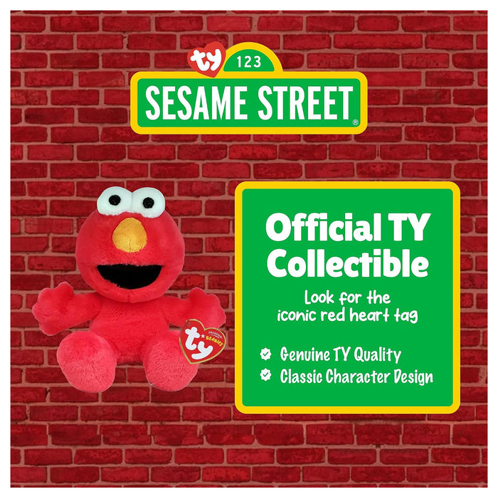 Ty Beanies Sesame Street Elmo Regular Plush