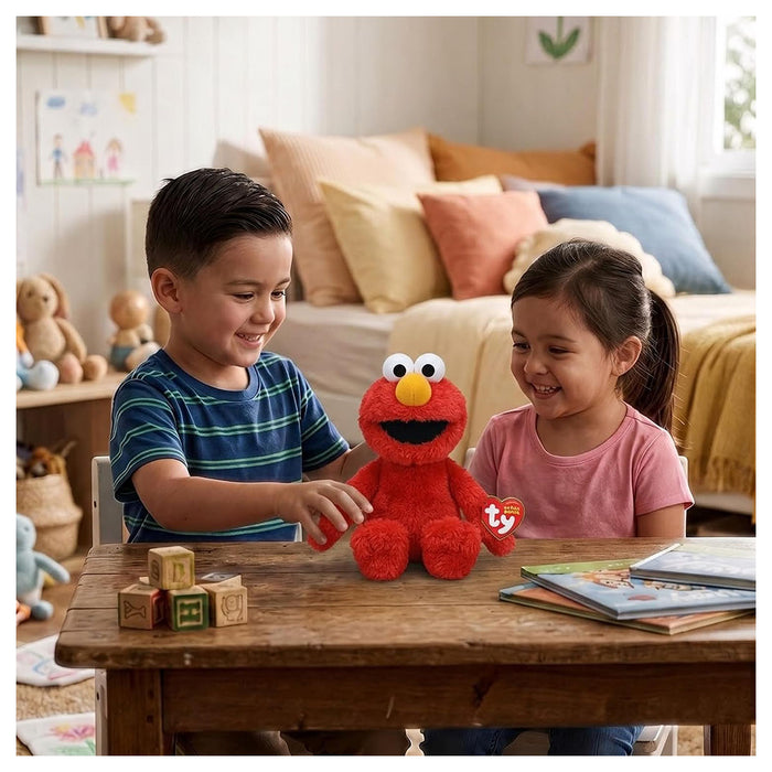 Ty Beanies Sesame Street Elmo Regular Plush