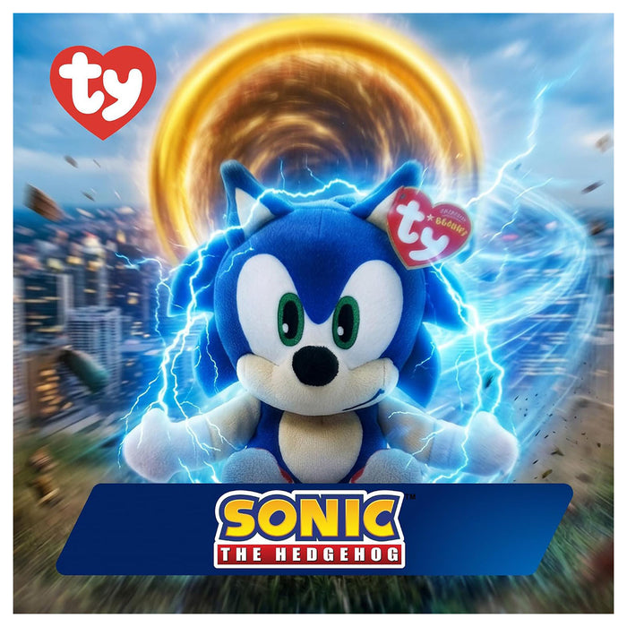 Ty Beanies Sonic the Hedgehog Regular Plush