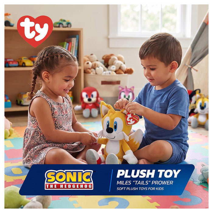 Ty Beanies Sonic the Hedgehog Tails Regular Plush