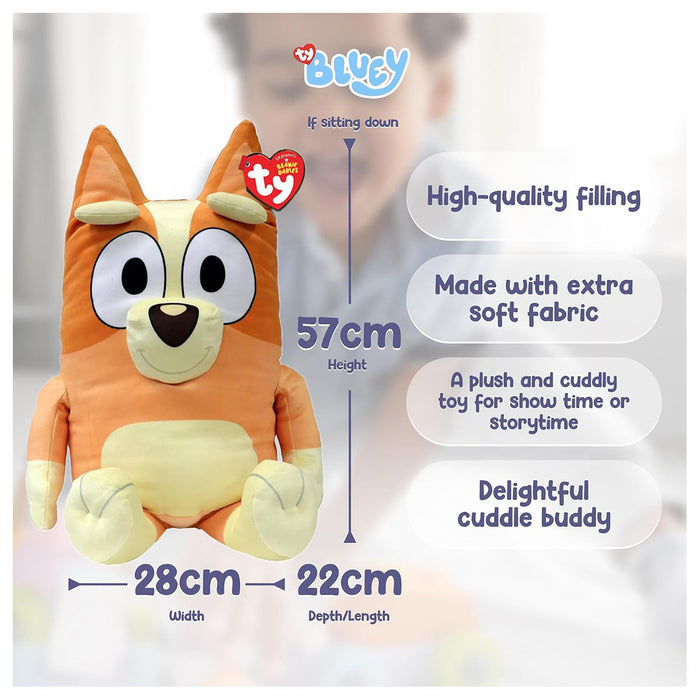 Ty Beanie Babies Bluey Bingo Large Plush