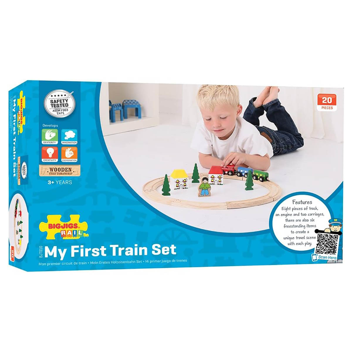 Bigjigs Rail My First Train Set — Booghe
