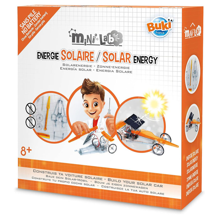 Buki Mini Lab Solar Energy: Build Your Solar Car Kit