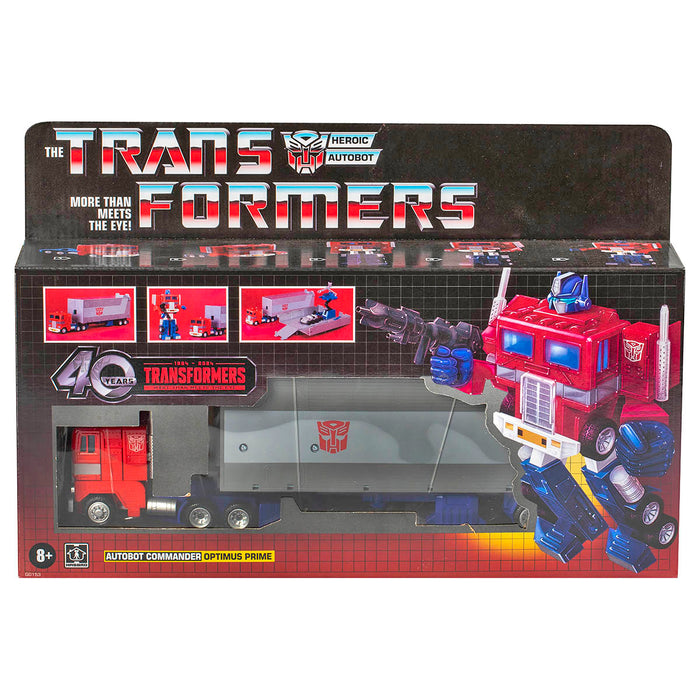 Transformers 40 Years: Autobot Commander Optimus Prime Figure