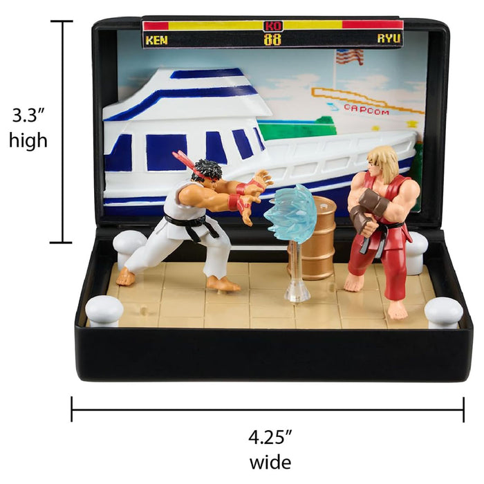 Sega Mega Drive Console Heroes: Street Fighter: Ken Stage Diorama