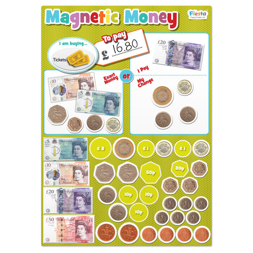Fiesta Crafts Magnetic Money Set