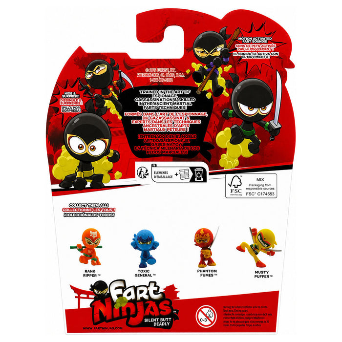 Fart Ninjas Toxic General-Series 11 Figure