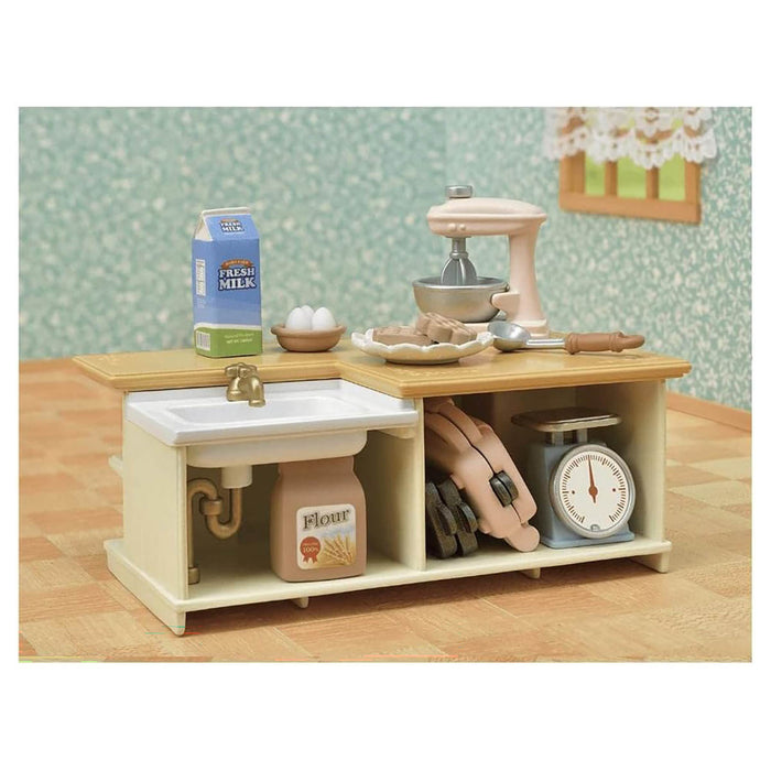Sylvanian Families Kitchen Island Set