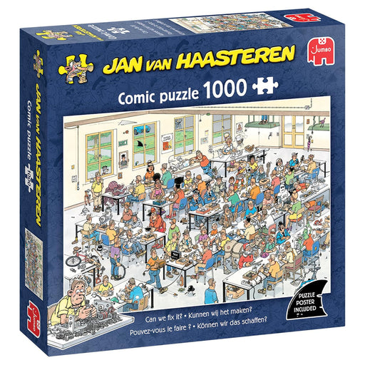 Jan van Haasteren Can We Fix It? 1000 Piece Comic Puzzle