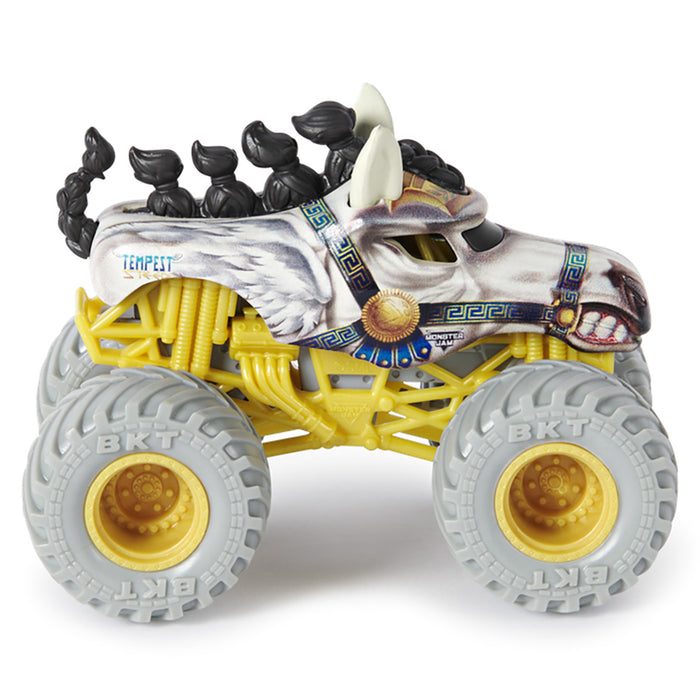 Monster Jam Dragon Vs Tempest Steed 1:64 Die-cast Vehicles (2 Pack)