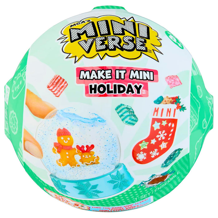 MGA's Miniverse Make It Mini Holiday Playset (styles vary)