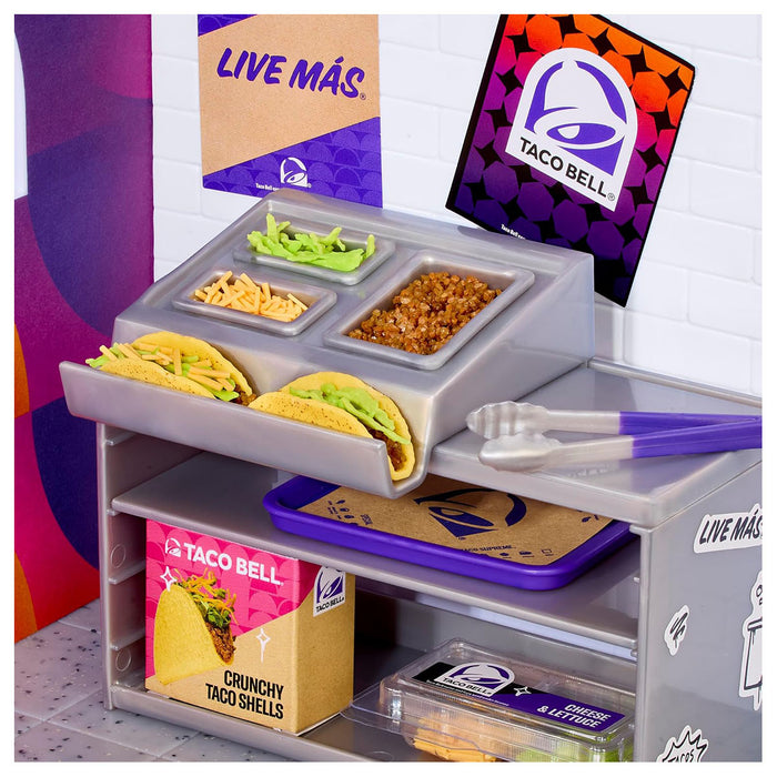 MGA's Miniverse Make It Mini Build Your Own Taco Bell Playset