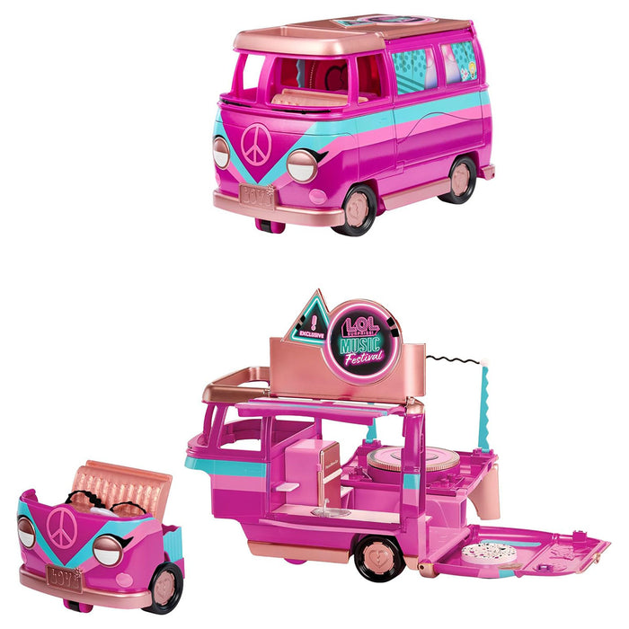 L.O.L. Surprise! Music Festival Tour Bus Playset