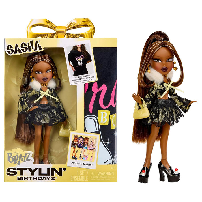 Bratz Stylin' Birthdayz Sasha Doll Set