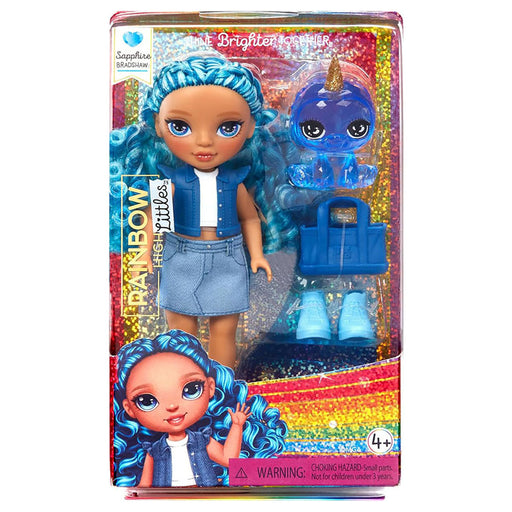 Rainbow High Littles: Shine Brighter Together Sapphire Bradshaw Doll