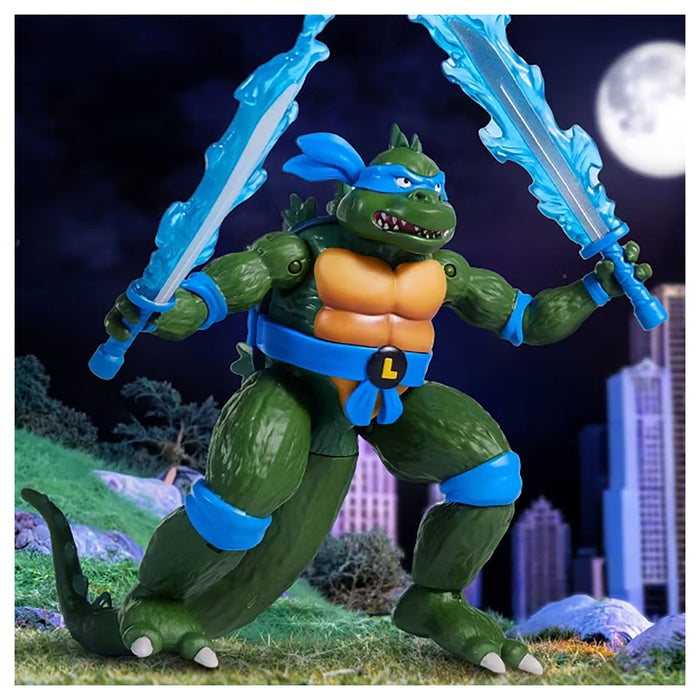 Teenage Mutant Ninja Turtles x Godzilla: Leo x Godzilla Figure
