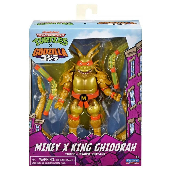 Teenage Mutant Ninja Turtles x Godzilla Mikey x King Ghidorah Figure