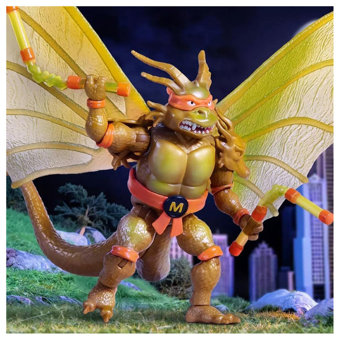 Teenage Mutant Ninja Turtles x Godzilla Mikey x King Ghidorah Figure