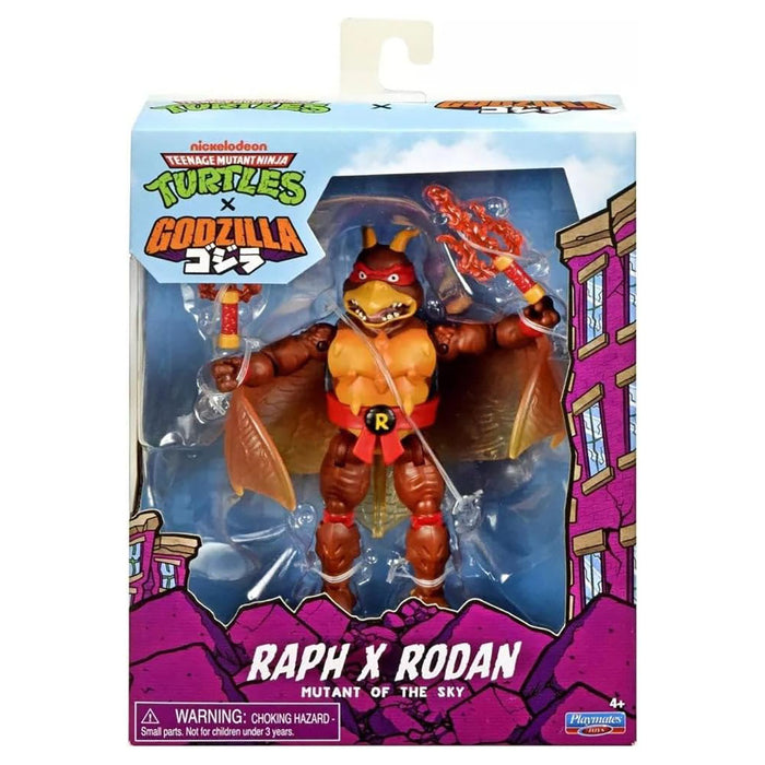 Teenage Mutant Ninja Turtles x Godzilla: Raph x Rodan Figure