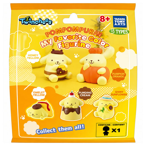 Twinchees Pompompurin My Favourite Colour Figurine (styles vary)