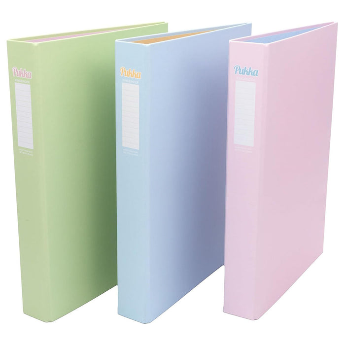 Pukka Pastel Assorted Ring binders 10 Pack 