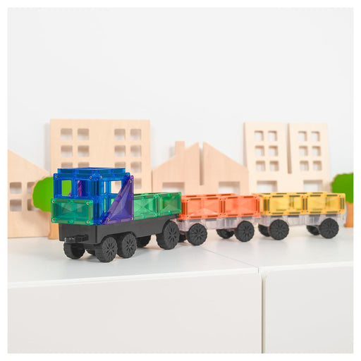 Connetix Magnetic Tiles Rainbow Transport Pack 50 Pieces