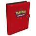 Ultra-PRO Premium 4-Pocket Pokémon Binder Red