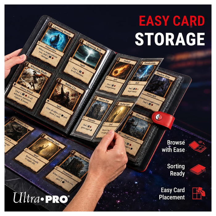 Ultra-PRO Premium 4-Pocket Pokémon Binder Red