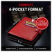Ultra-PRO Premium 4-Pocket Pokémon Binder Red