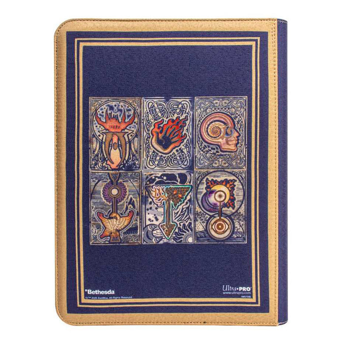 Ultra-PRO The Elder Scrolls: Mages Guild 9-Pocket Zippered Pro-Binder