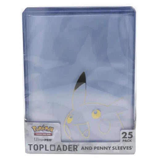 Ultra-PRO Pokémon Pikachu Toploader and Penny Sleeves Combo (25 Pack)