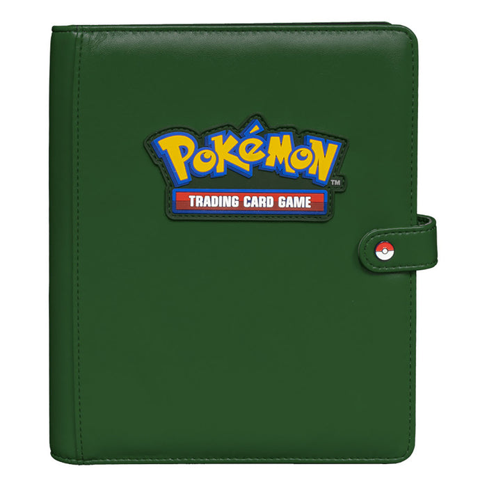 Ultra-PRO Pokémon 4-Pocket Premium Snap Binder Green